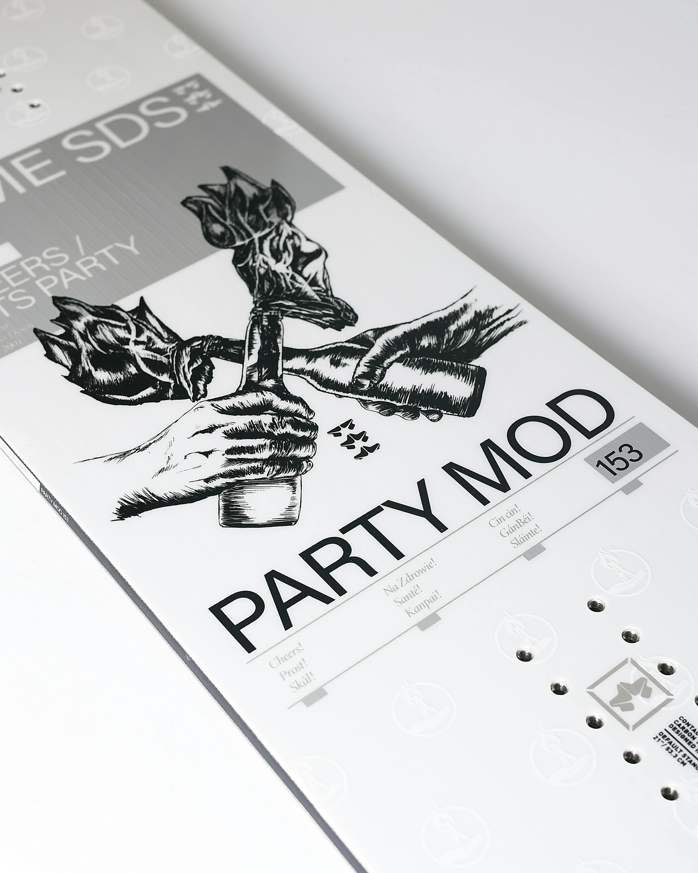 Rome Party Mod Snowboard · 2023