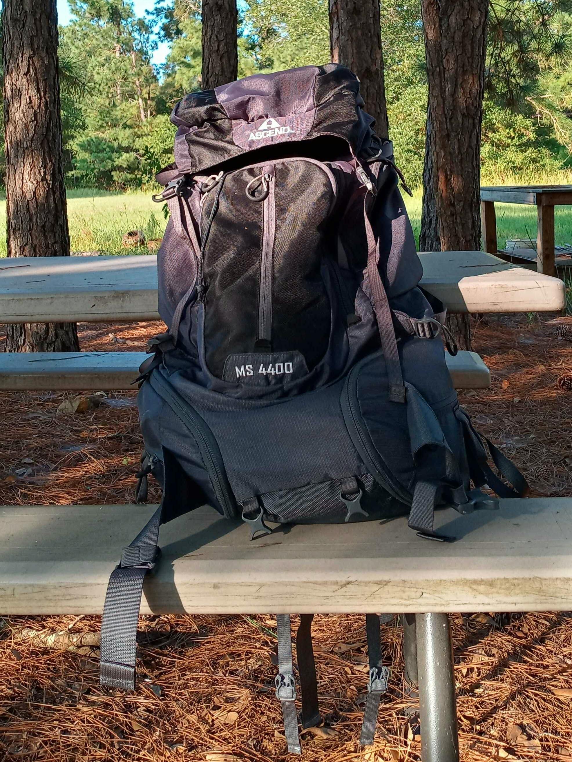 Full photo of the Ascend MS 4400 backpack