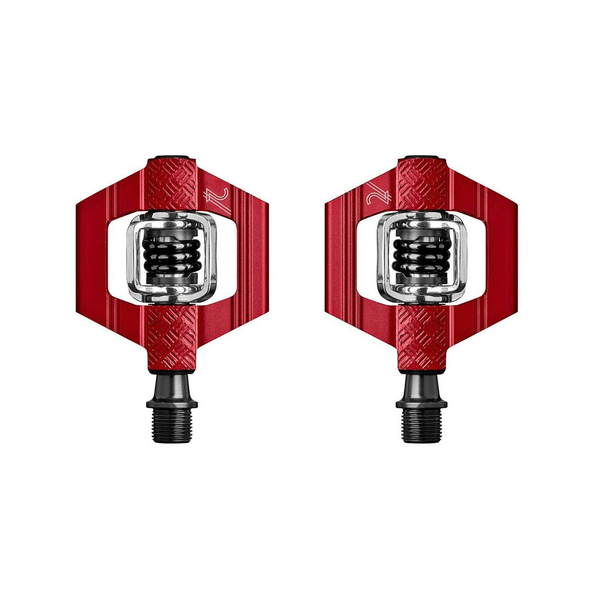 Crank Brothers Candy 2 Clipless MTB Pedals 2021 · Red · One Size