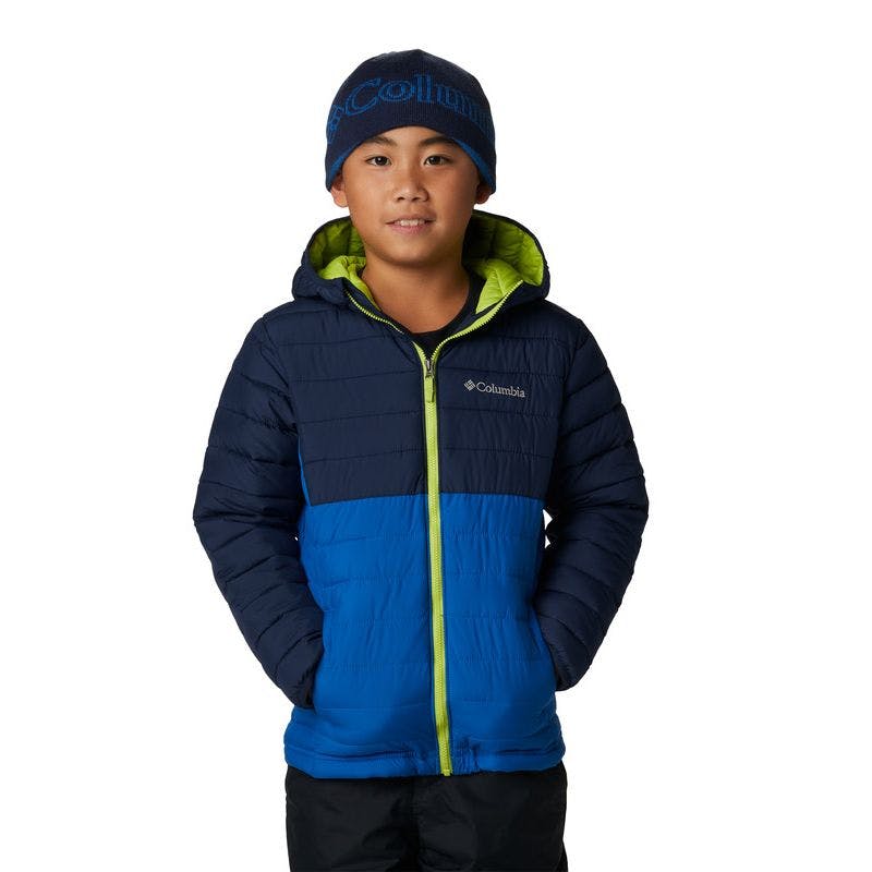 Columbia Boy's Powder Lite  Hooded Insulated Jacket