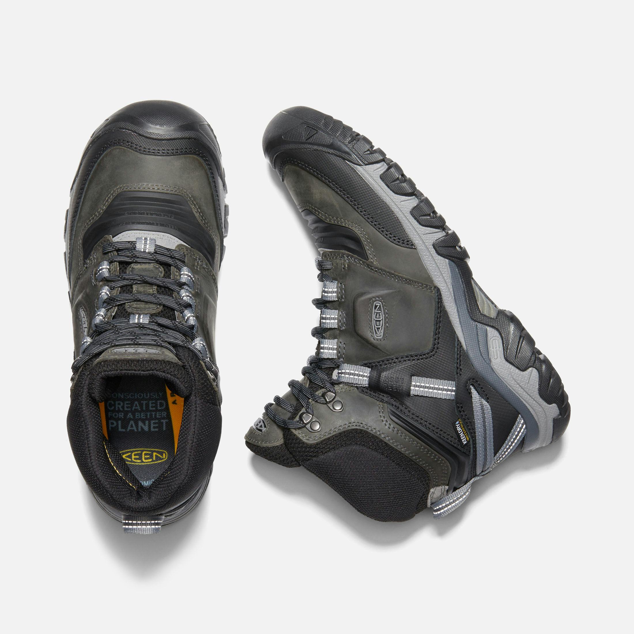 KEEN Men's Ridge Flex Waterproof Mid Hiking Boots