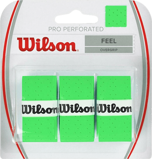 Wilson Pro Perforated Overgrip 3 Pack - W & D Strings