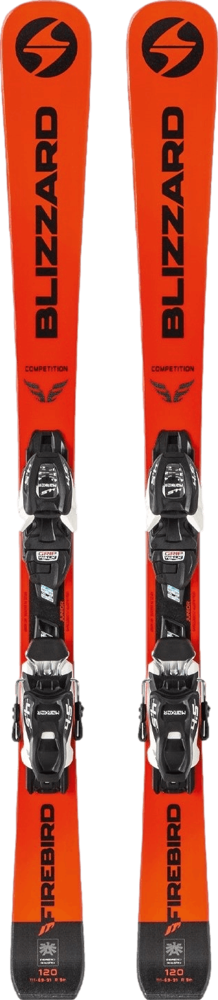 Blizzard Firebird Comp Jr Skis + FDT 4.5 Bindings · Boys' · 2020 · 110 cm