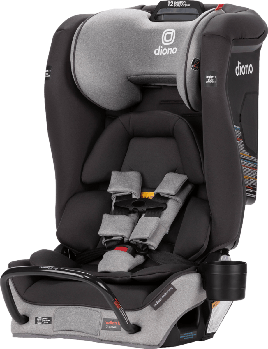 Diono Radian® 3RXT Safe+® All-in-One Convertible Car Seat · Gray Slate