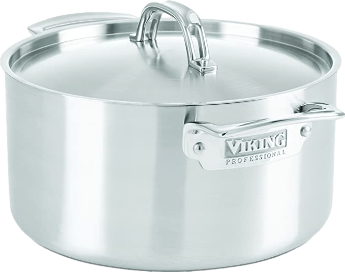 Viking Professional 5-Ply Stainless Steel 8-Quart Stock Pot