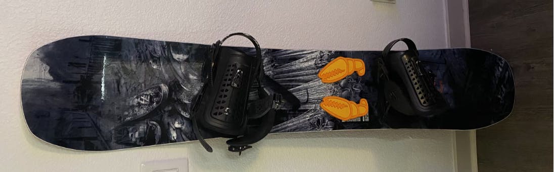 The Lib Tech Box Knife Snowboard.