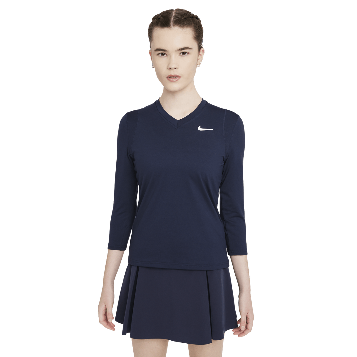 NikeCourt Dri-FIT UV Victory 3/4 Sleeve Women's Tennis Shirt