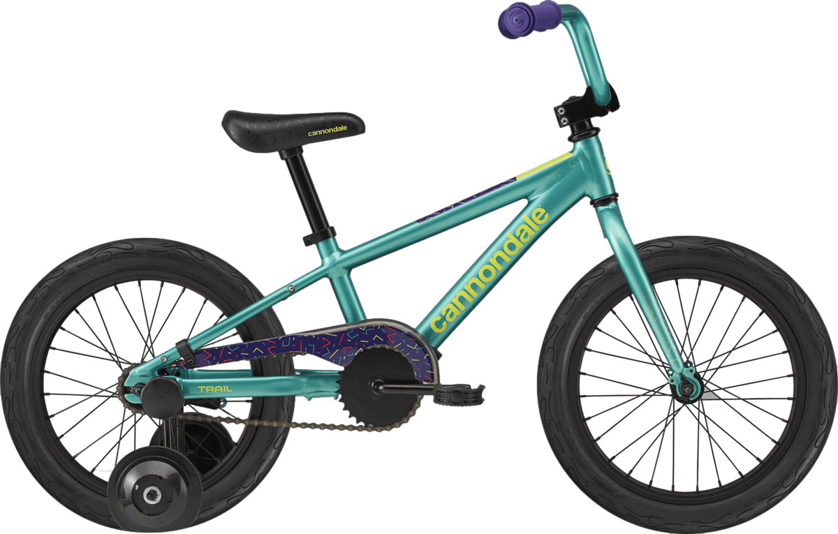 Cannondale Trail Single-Speed 16 Girls' Bike · Turquoise · One size