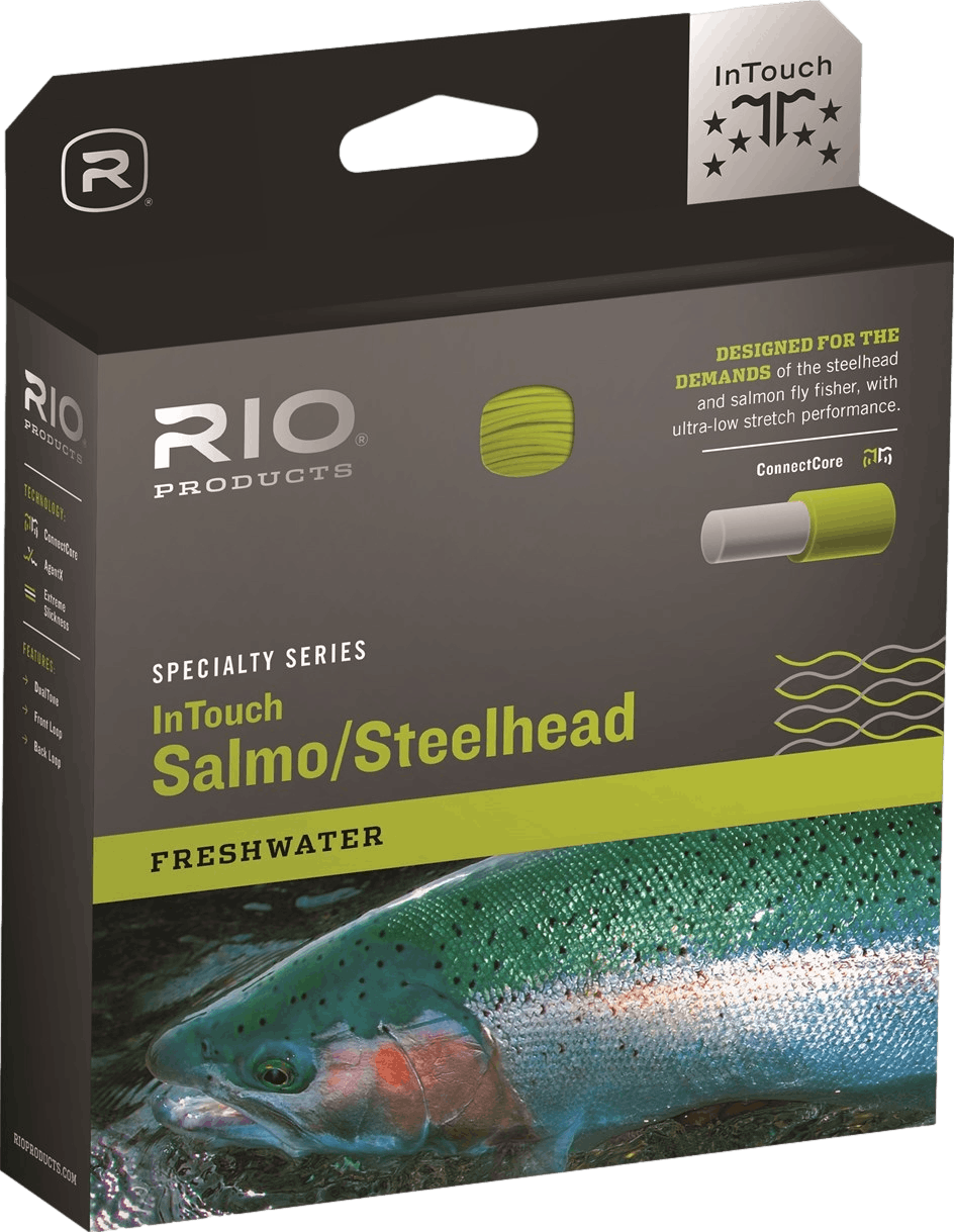 Rio Freshwater Specialty Series Intouch Salmon-Steelhead Fly Line · WF · 7wt · Floating · Moss - Yellow