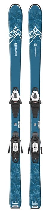 Salomon QST Max JR Skis  + C5 GW J75 Bindings · Kids' · 2022 · 100 cm