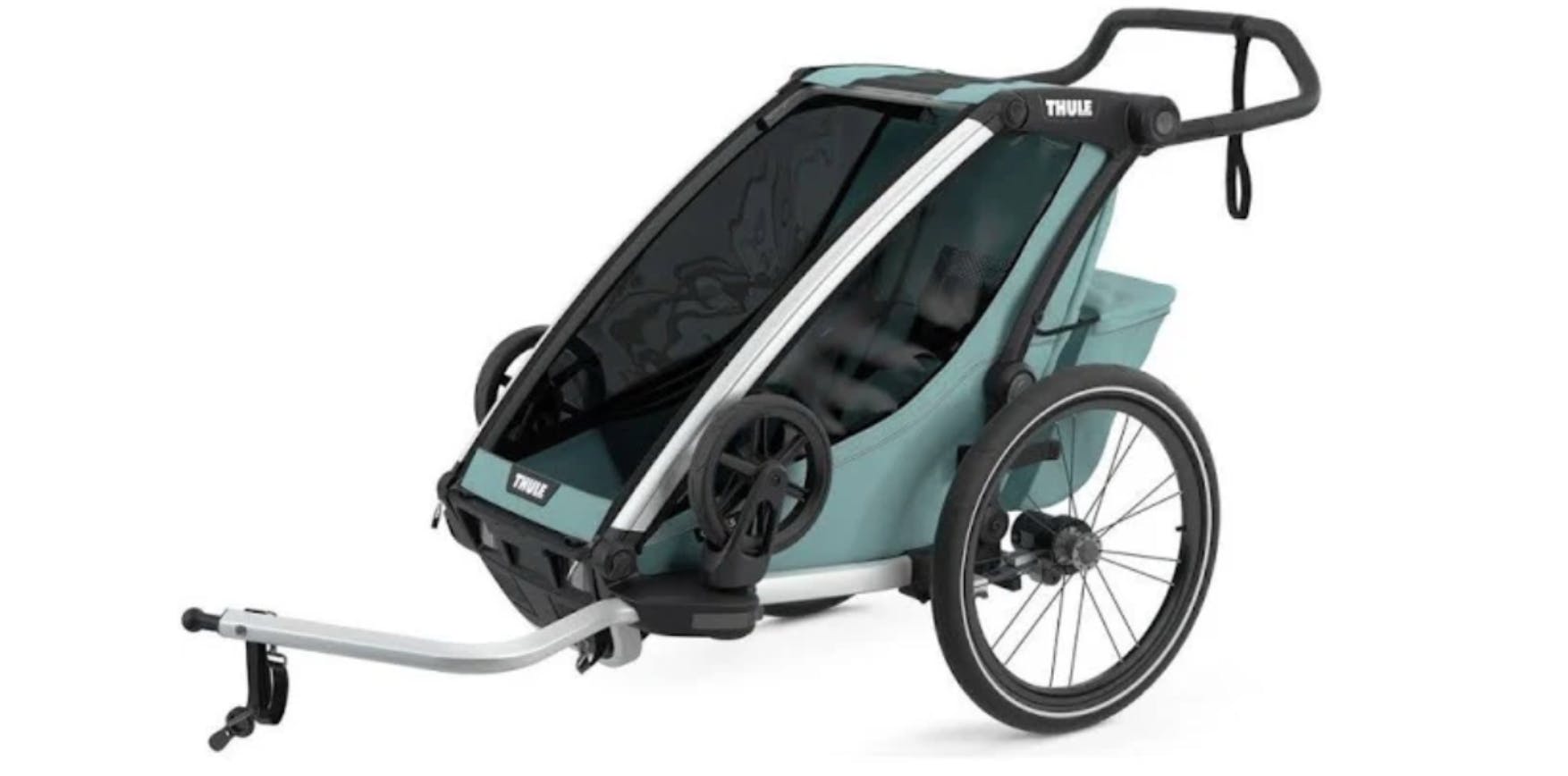 The Thule Chariot Cross Multi-Sport Double Stroller.