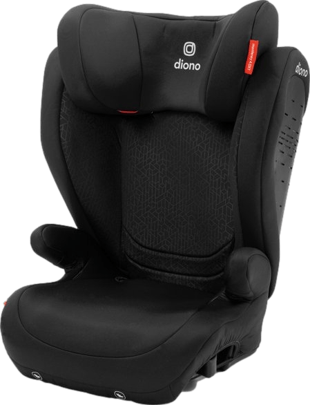 Diono Monterey 4DXT 2-in-1 Latch Expandable Belt Positioning Booster Car Seat· Black