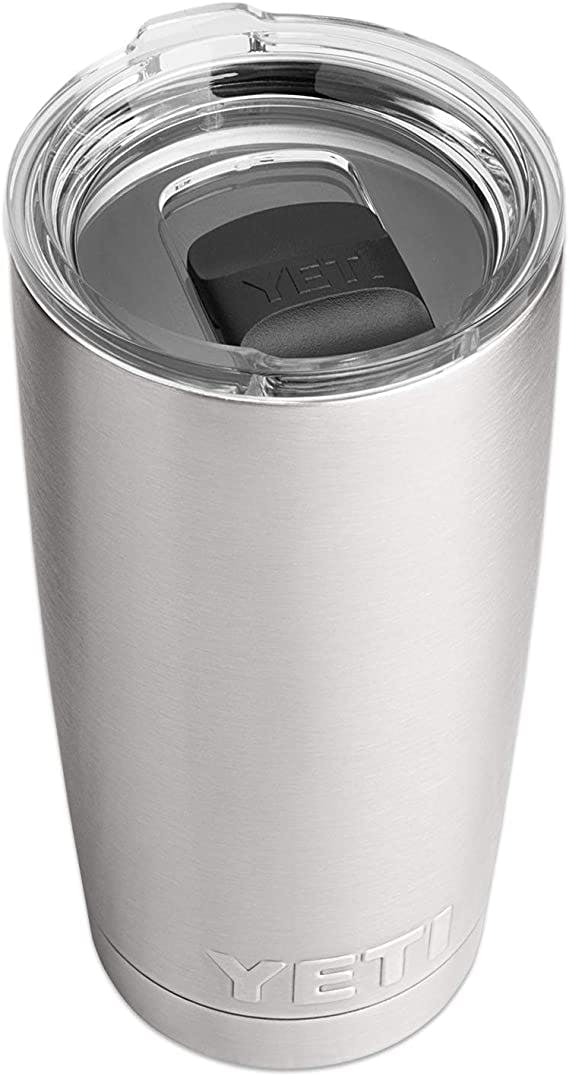 YETI Rambler 20 oz Tumbler with MagSlider Lid · Stainless Steel