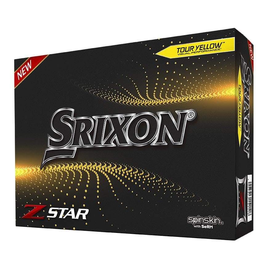 Srixon Z Star 7 Golf Balls · Yellow