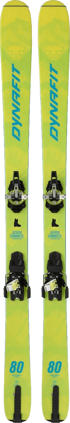 Dynafit Seven Summits Youngstar Skis + ST Rotation 7 Bindings + Skins · 2022 · 130 cm