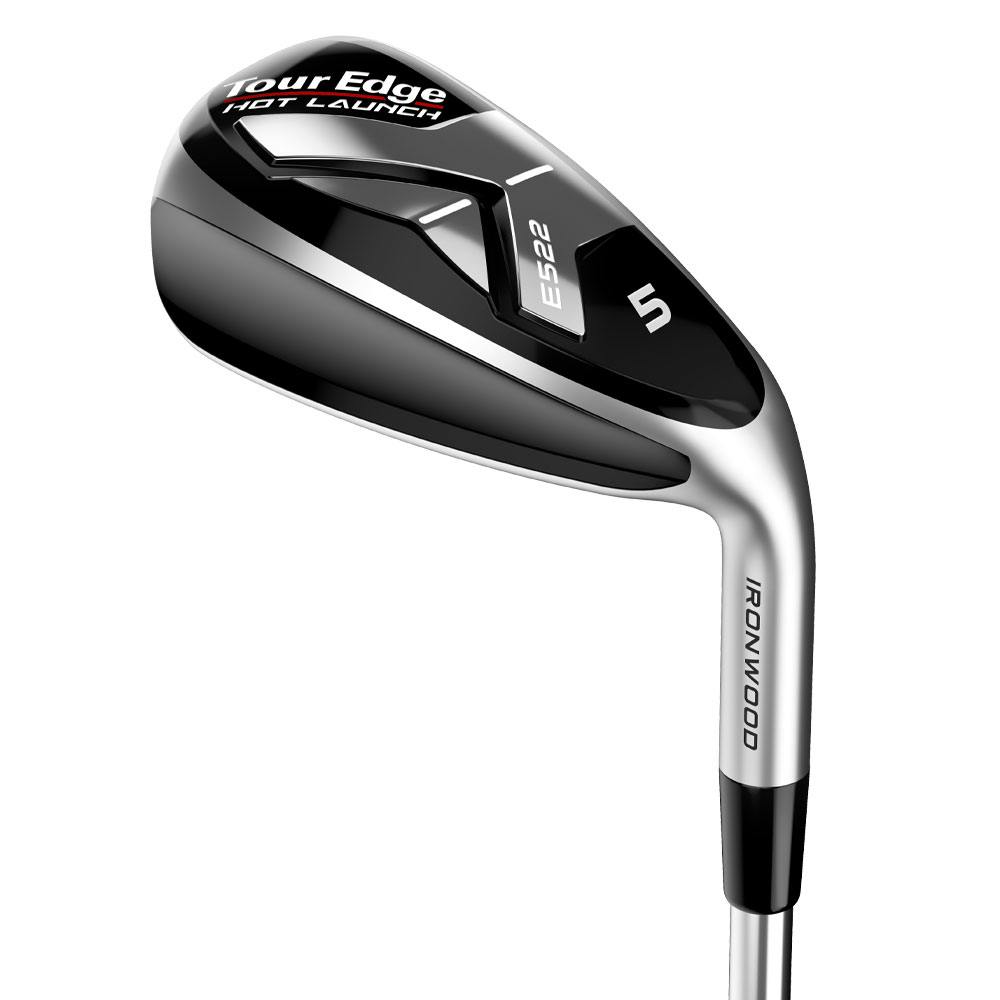 Tour Edge Hot Launch E522 Single Iron-Wood · Right handed · Steel · Stiff · PW