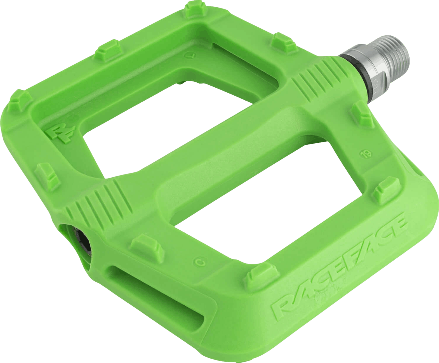 RaceFace Ride Pedals · Green · 9/16in