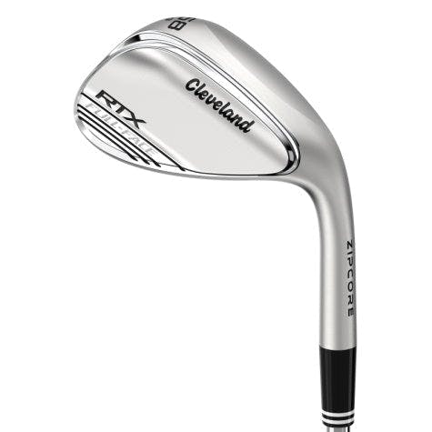 Cleveland Golf RTX Full Face Tour Satin Wedge · Right Handed · Steel · 64° · 9 · Chrome