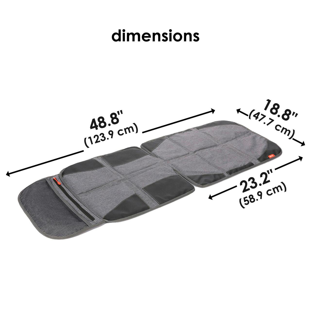 Diono Ultra Mat and Heat Sun Shield Car Seat Protector
