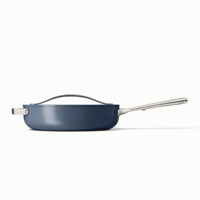 Caraway Home 4.5qt Saute Pan with Lid Navy