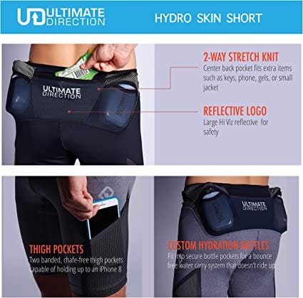 Ultimated Direction Women's Hydro Skin Shorts