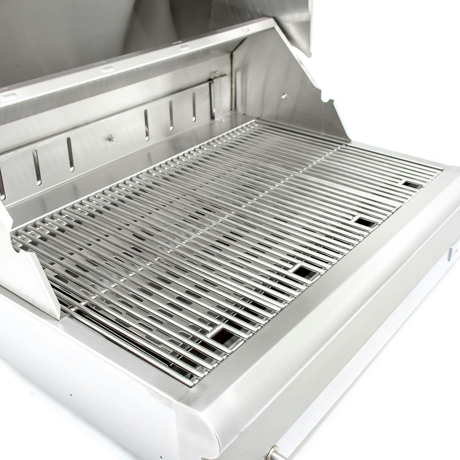 Blaze Stainless Steel Charcoal Grill With Adjustable Charcoal Tray