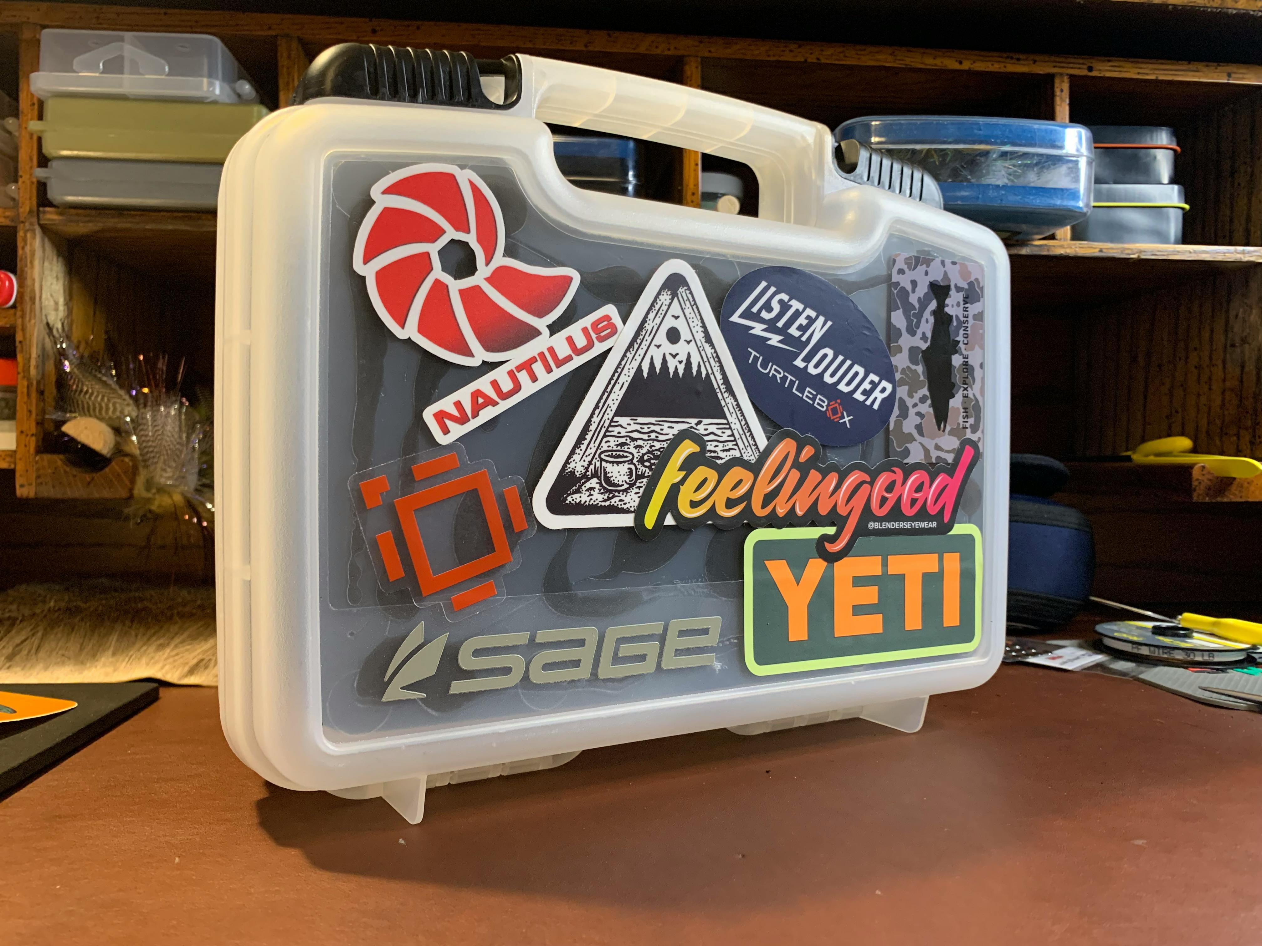 * DIY Boat Box - Fly Box Foam Replacement (SINGLE) *- Fly Slaps Fly  Fishing Stickers and Decals
