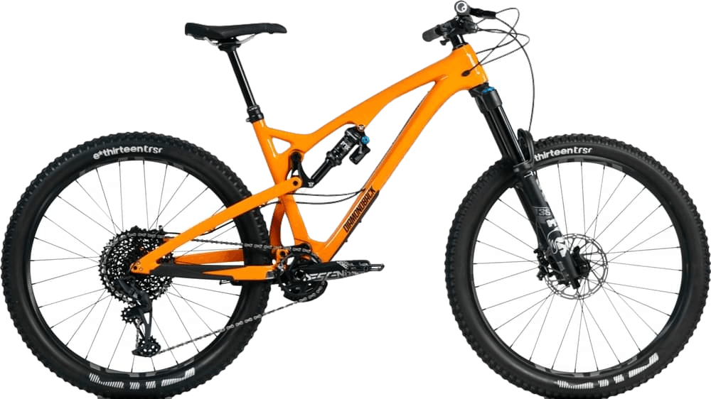 Diamondback Release 5C Mountain Bike · Orange Vibe Gloss · L