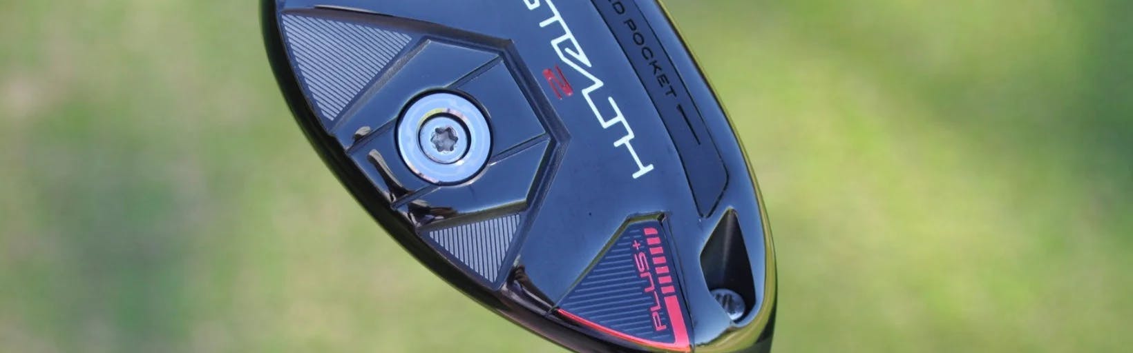 The TaylorMade Stealth Plus+ 2 Rescue Hybrid. 