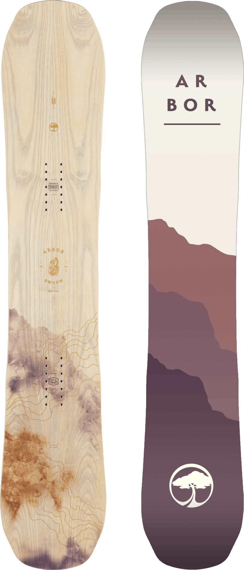 Arbor Swoon Rocker Snowboard · Women's · 2023 · 148 cm