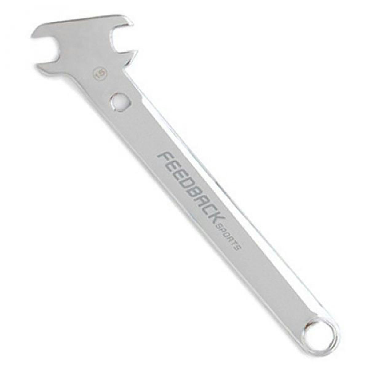 Feedback Sports Pedal Wrench - Silver - 15mm