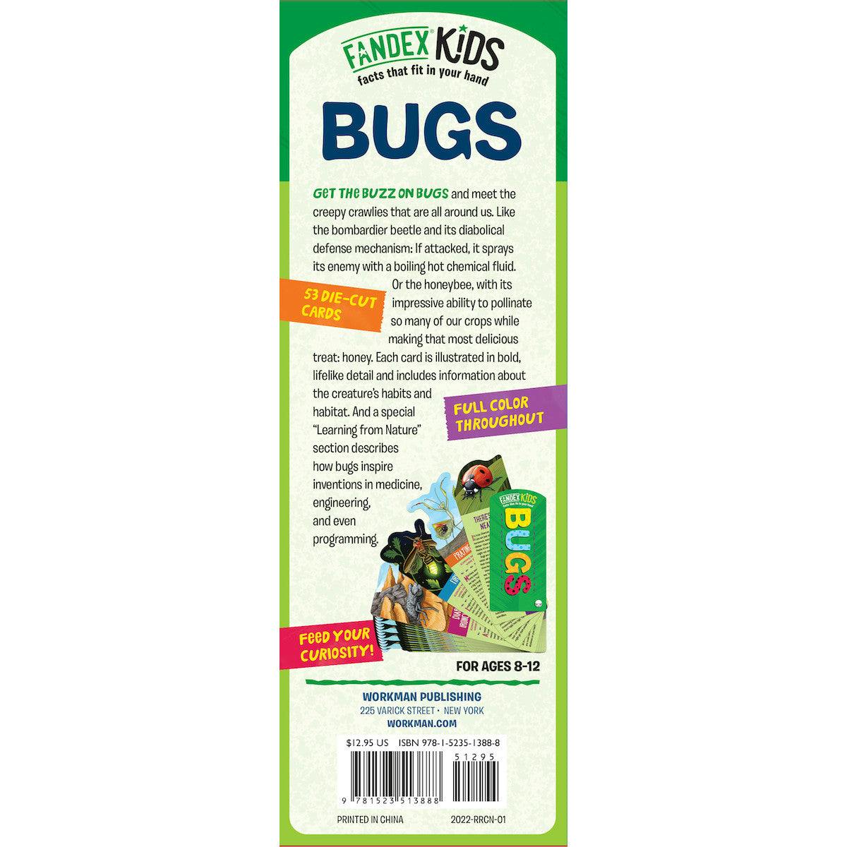 Workman Publishing Fandex Kids: Bugs