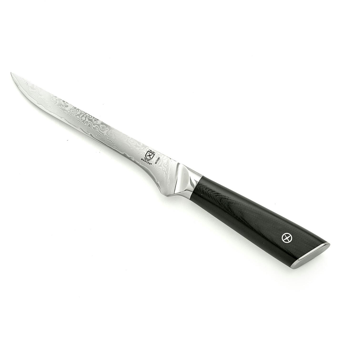 Mercer Culinary M13787 Premium Grade Super Steel, 6" Boning Knife, G10 Handle