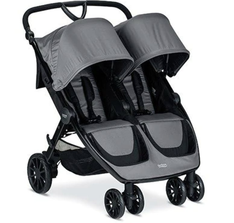 The Britax B-Lively Double Stroller.
