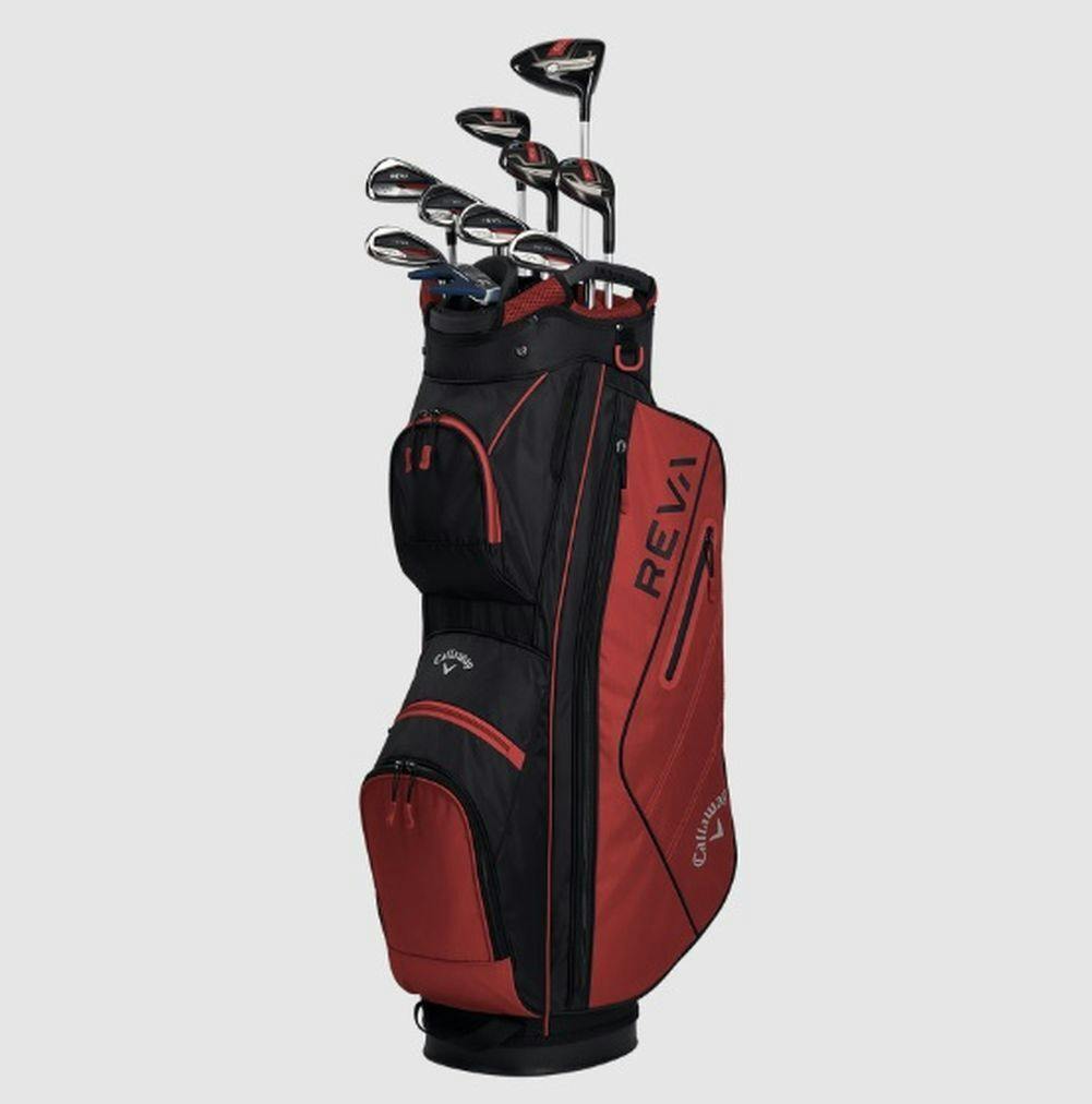 Callaway REVA 11-Piece Complete Golf Set · Right Handed · Graphite · Ladies · Standard · Red