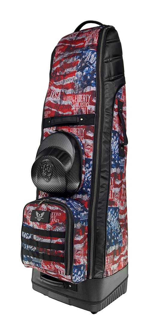 Subtle Patriot Tier 1 Golf Bag Wheeled Travel Cover · Patriot
