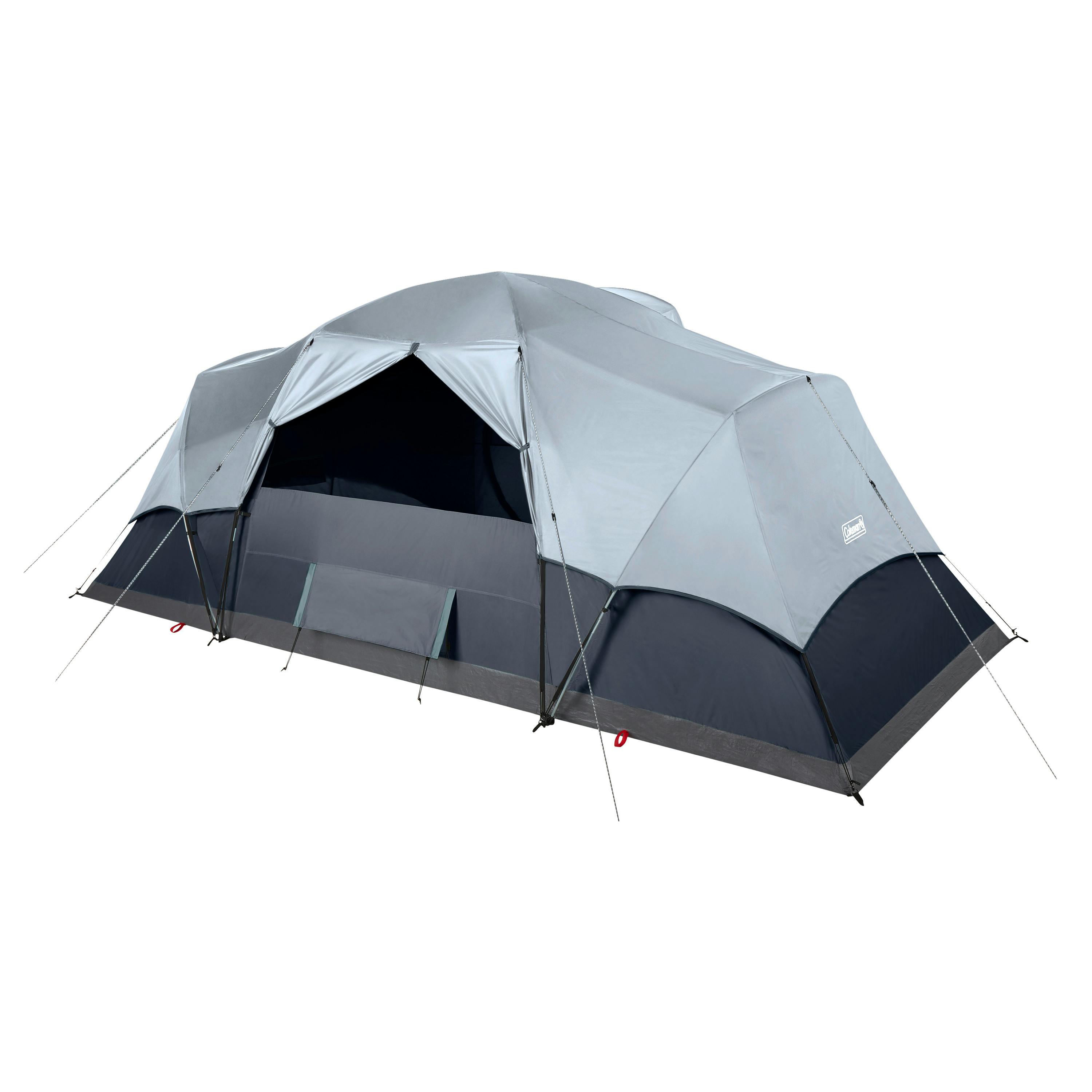 Coleman Skydome XL Camping Tent with LED Lighting · 8 Person · Watersedge