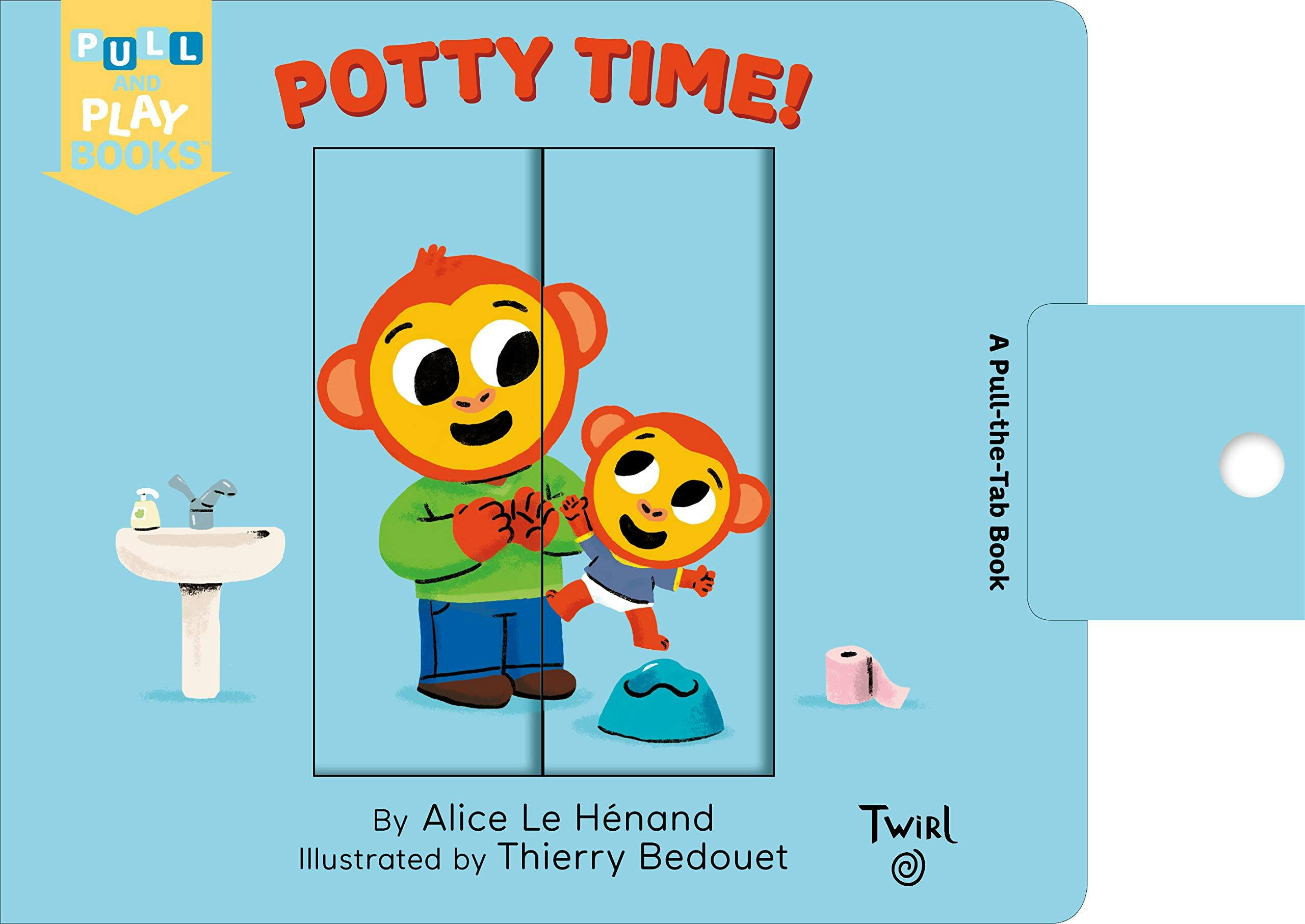 Chronicle Books Potty Time! A Pull-the-Tab Book