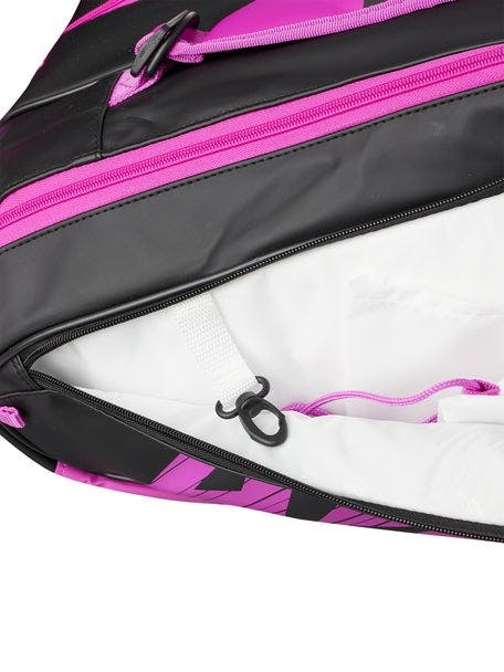 Babolat Pure Aero Rafa RH X12 Tennis Bag · Black/Yellow/Pink