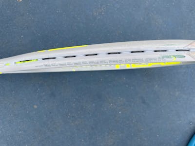 The side of the Head Graphene 360 Racquet.