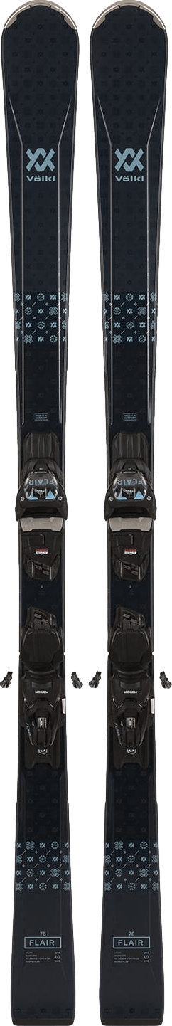 Volkl Flair 76 Skis + vMotion 10 GW Ski Bindings · Women's · 2023 · 147 cm