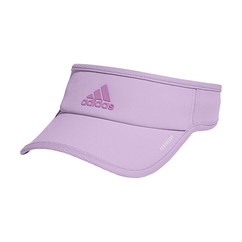 purple adidas visor