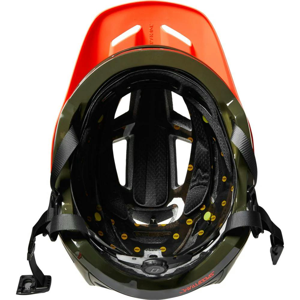Fox Racing Speedframe Pro Fade MTB Helmet · Olive Green · M