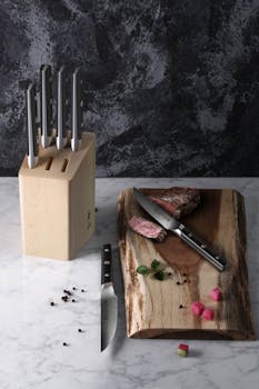 Claude Dozorme Berlingot Steak Knives - Natural – The Happy Cook