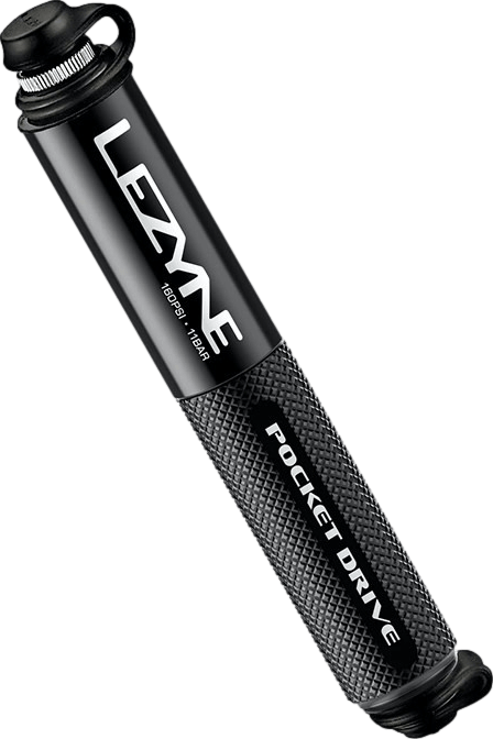 Lezyne Pocket Drive Bike Pump · Black · One Size