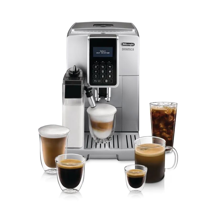 DeLonghi Dinamica with Latte Crema System and LCD Display