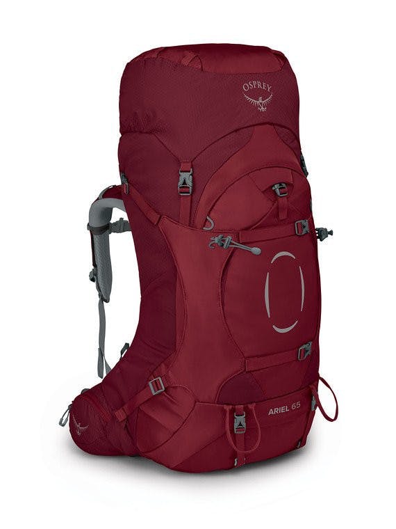 Osprey Ariel 65 Backpack- Women's · Claret Red