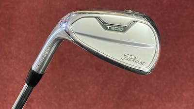 Back of the Titleist T200 Iron. 
