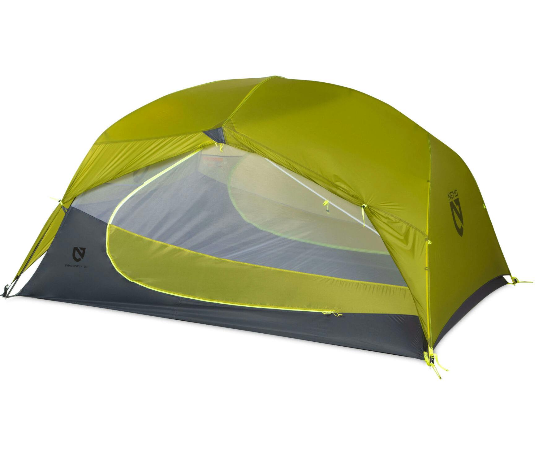 Nemo Dragonfly 3 Person Tent · Green