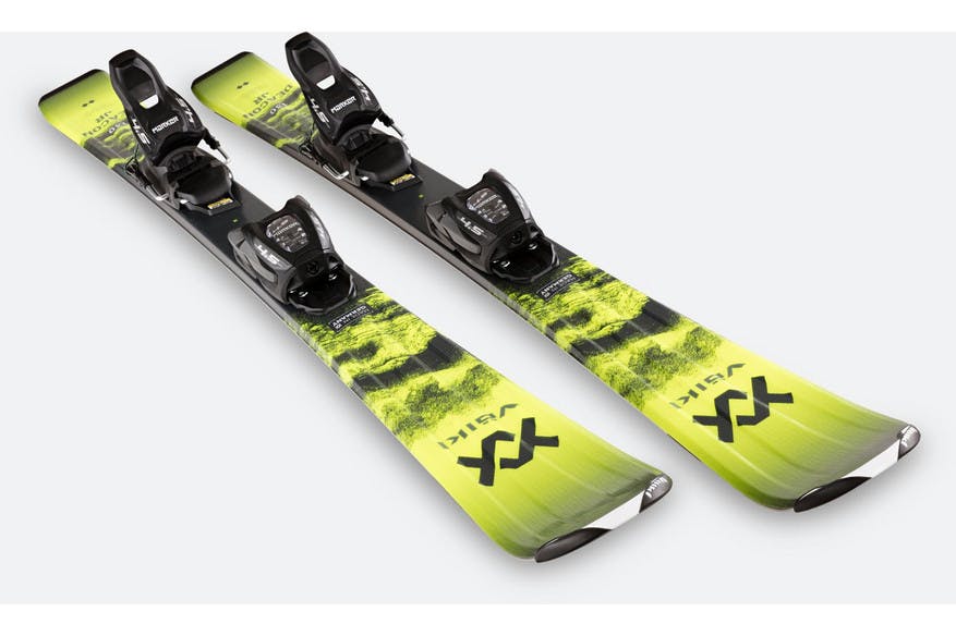 Völkl Deacon Junior Skis ​+ 4.5 vMotion Jr Bindings · Kids' · 2021 · 110 cm